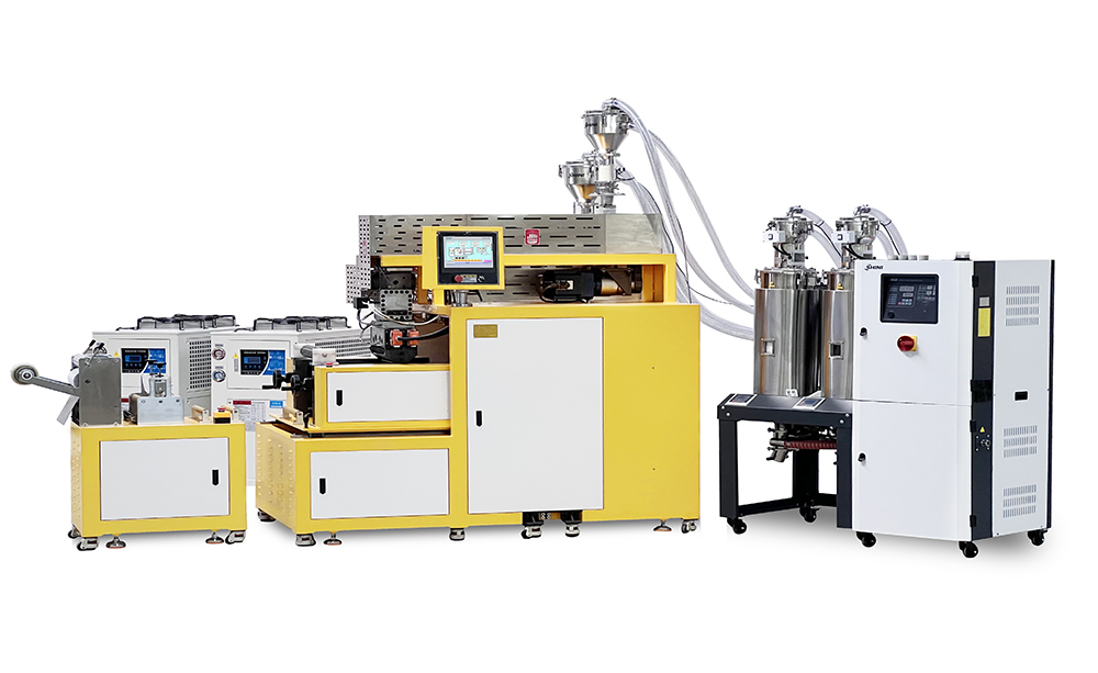 XH-432A-25 垂直擠出流延機