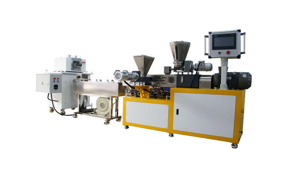 側喂料水拉條造粒機